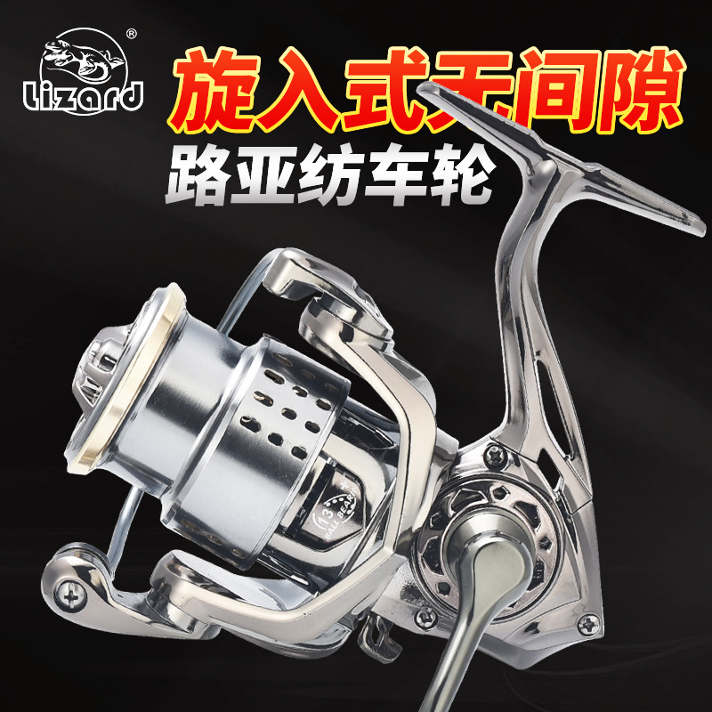 Ice Fishing Reel - Спиннинговая катушка с неглубокой шпулей для