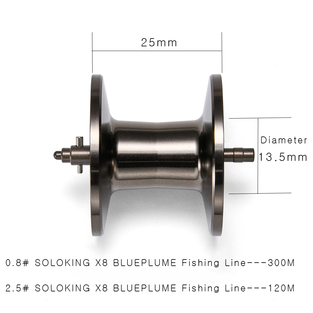 Глубокая катушка SOLOKING ASHM – обзор и цена Reel Spare Spool