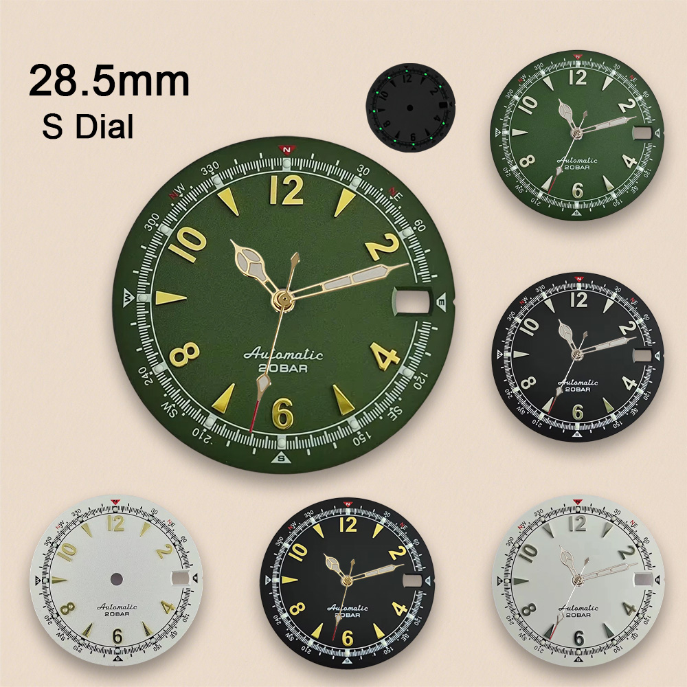 Nh35 Dial S Logo 28,5 мм Ретро – обзор и цена Reel Case